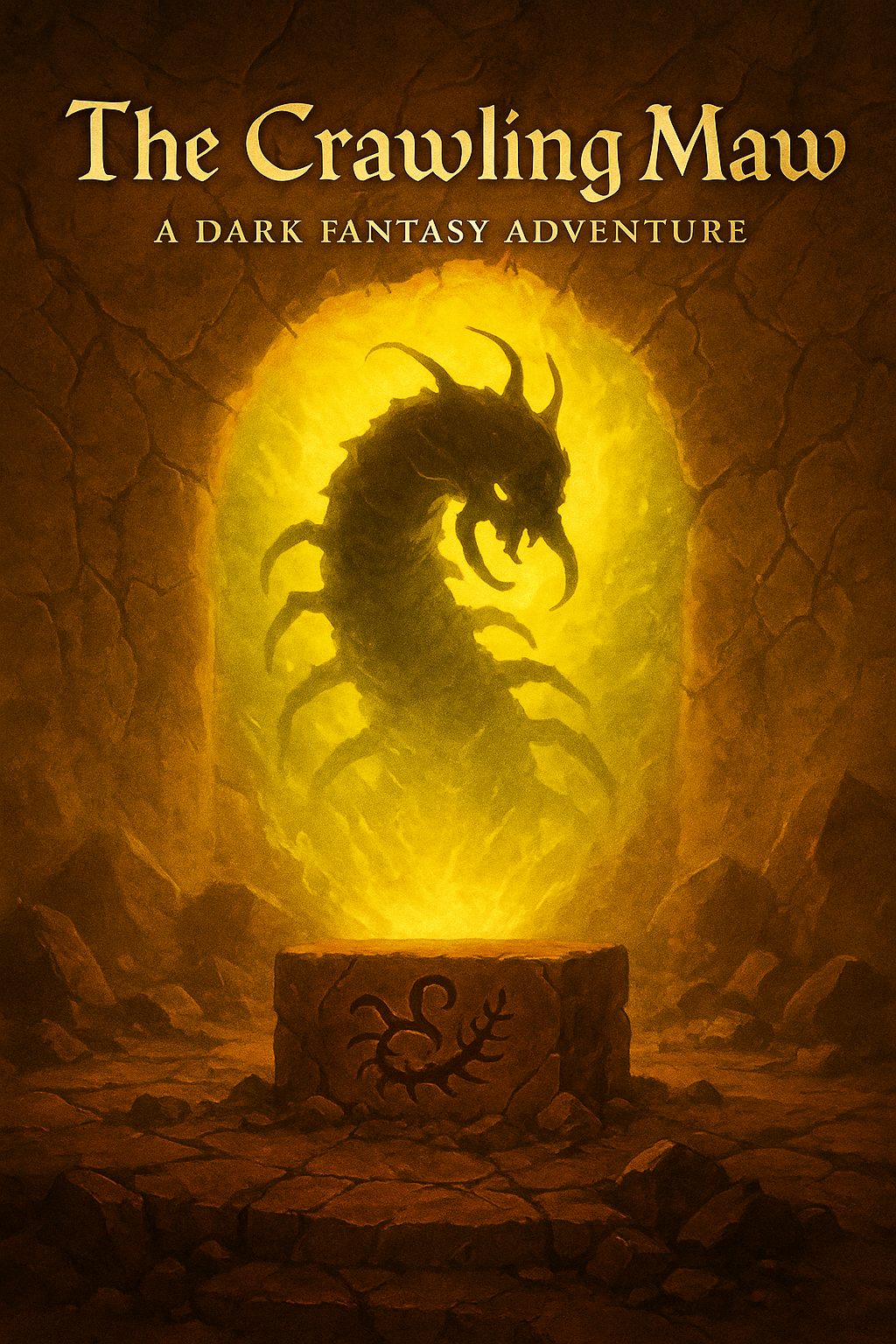 Teaser cover art for The Crawling Maw — corrupted shrine dungeon