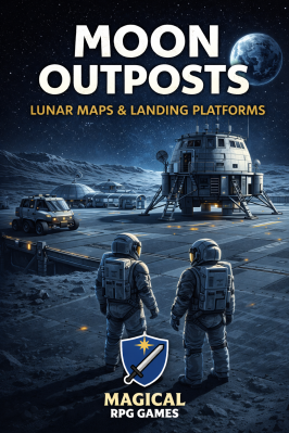 Moon Outposts Battlemap Bundle