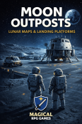 Moon Outposts Battlemap Bundle Moon Outposts Battlemap Bundle
