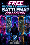 Nearly Free Modern and Cyberpunk Battlemap Collection Nearly Free Modern and Cyberpunk Battlemap Collection